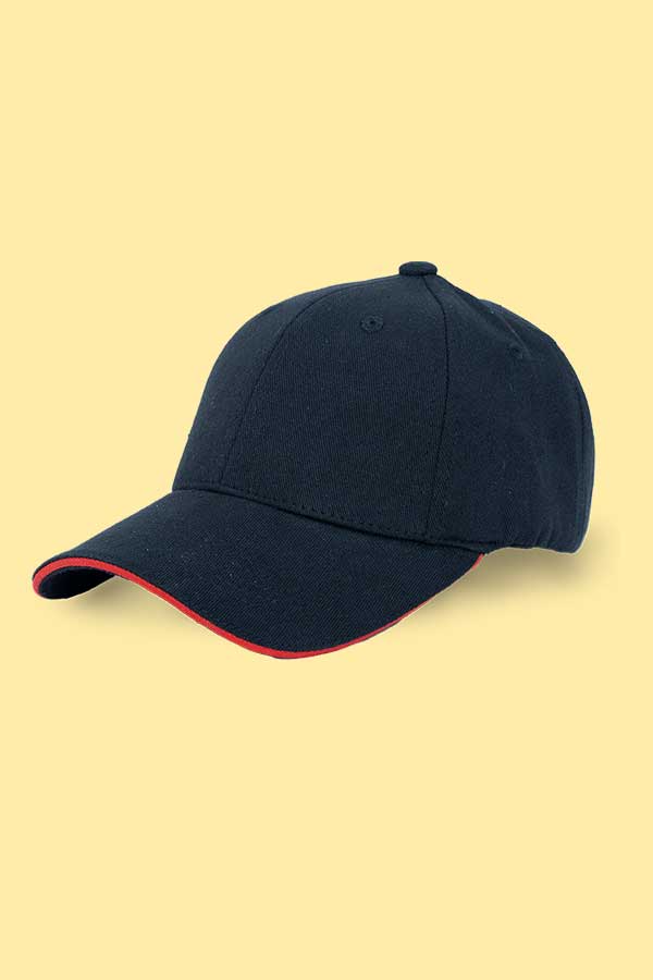 Sandwich 6 panel Cap